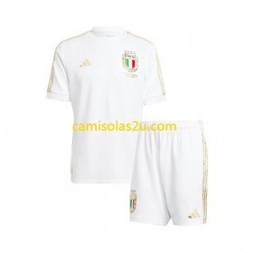 Camisolas de futebol Itália Anniversary Criança Equipamento Principal 2023 Manga Curta